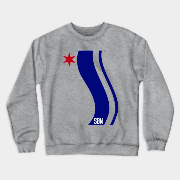 South Bend Flag Crewneck Sweatshirt by mplusshift2